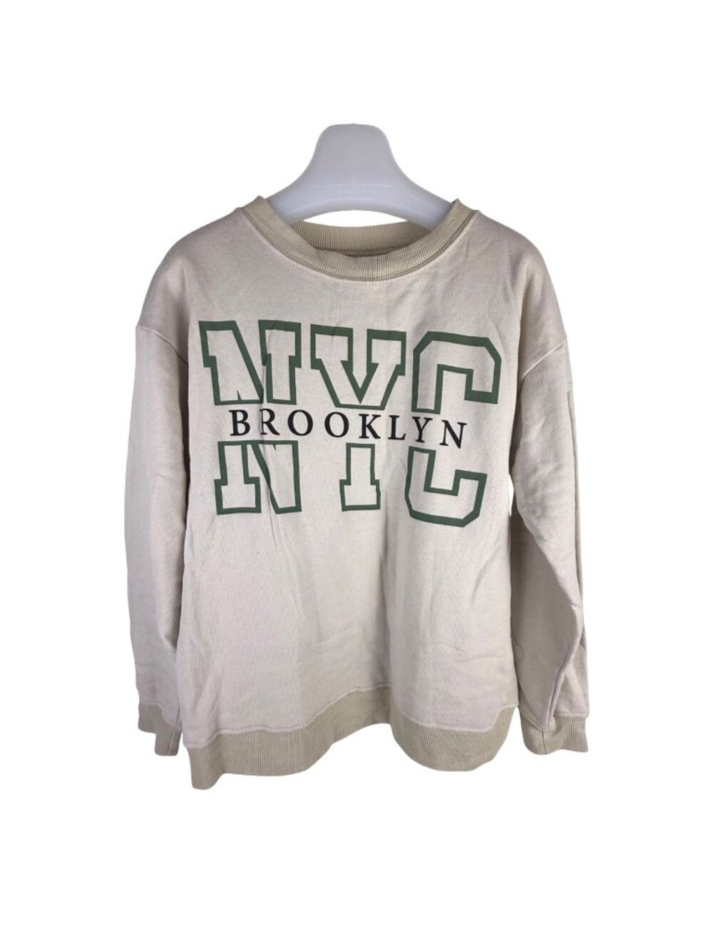 Denim Civilization Women's Crewneck Sweatshirt NYC Brooklyn Size M